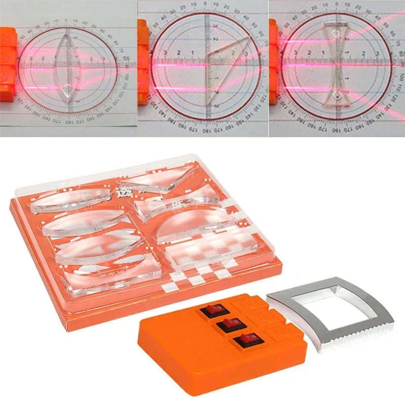 Geometric Optics Experiment Set Optical Lens Kit Convex Concave Lens Light Refract Reflect Physics Teaching Kid Science Geometric Optics Experiment Set Optical Lens Kit Convex Concave Lens Light Refract Reflect Physics Teaching Kid Science