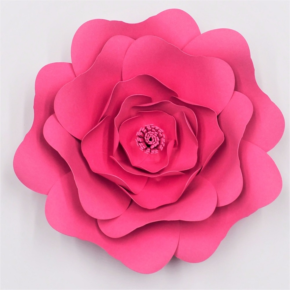 Giant Paper Flowers DIY Decorations