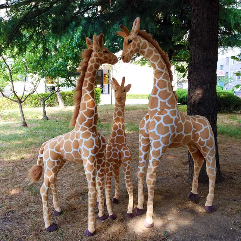 Giant Real Life Giraffe Plush Toys Lifelike Stuffed Animal Soft Doll High Quality Creative Gift for Children Kids Room Giant Real Life Giraffe Plush Toys Lifelike Stuffed Animal Soft Doll High Quality Creative Gift for Children Kids Room