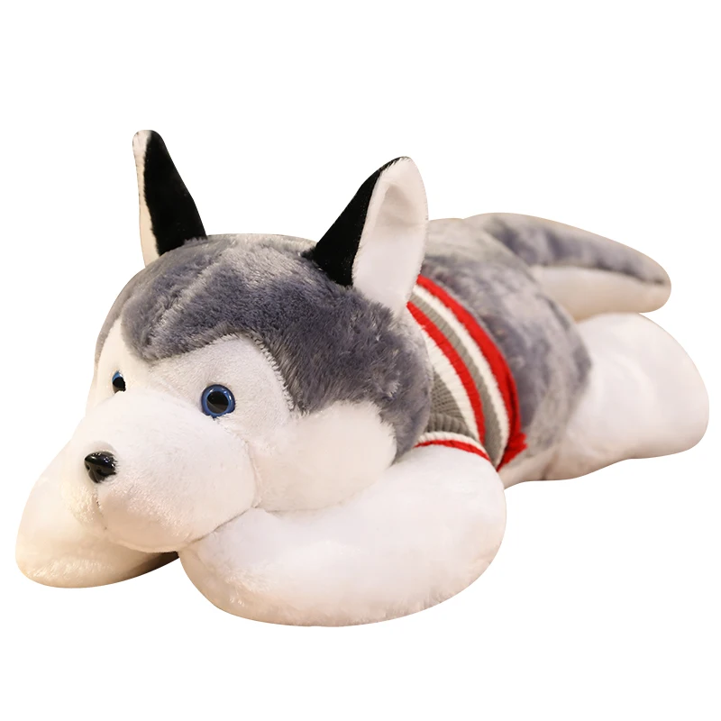 Giant Soft Kawaii Husky Dog Plush Toys Cute Stuffed Animals Long Sleep Pillow Doll For Kids Girlfriend Birthday Gift Giant Soft Kawaii Husky Dog Plush Toys Cute Stuffed Animals Long Sleep Pillow Doll For Kids Girlfriend Birthday Gift