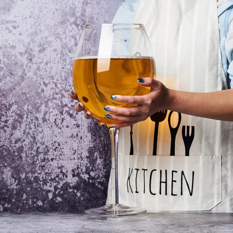 Giant Wine Glass and Beer Mug Combo – 3000ML Extra Large for Parties, Birthdays, Weddings