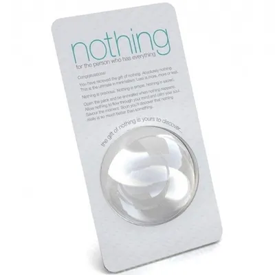 Gift of Nothing Funny Gift Gift of Nothing Funny Gift