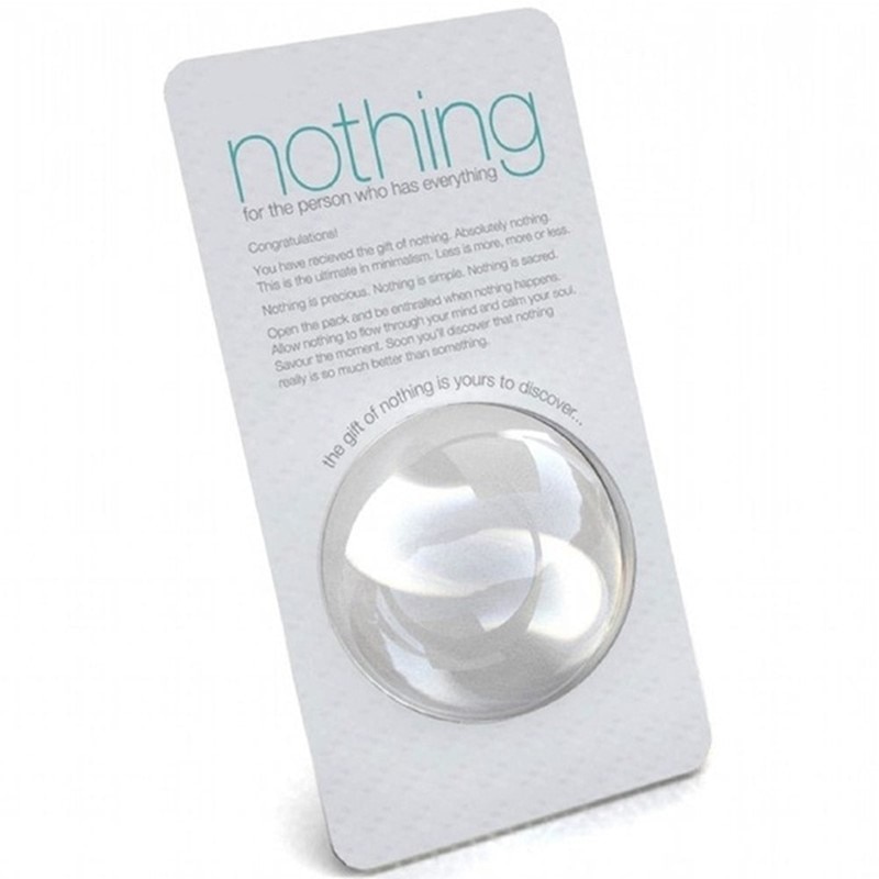 Gift of Nothing Funny Gift Gift of Nothing Funny Gift