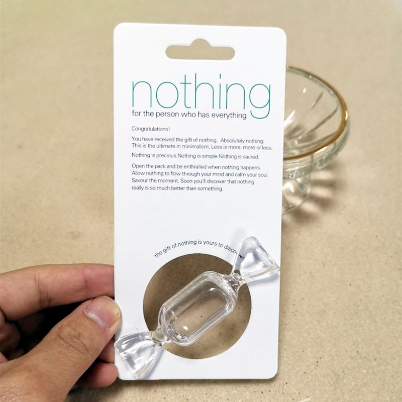 Gift of Nothing Funny Gift Gift of Nothing Funny Gift