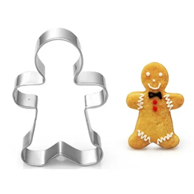 Gingerbread Man Cookie Cutter Stainless Gingerbread Man Cookie Cutter Stainless