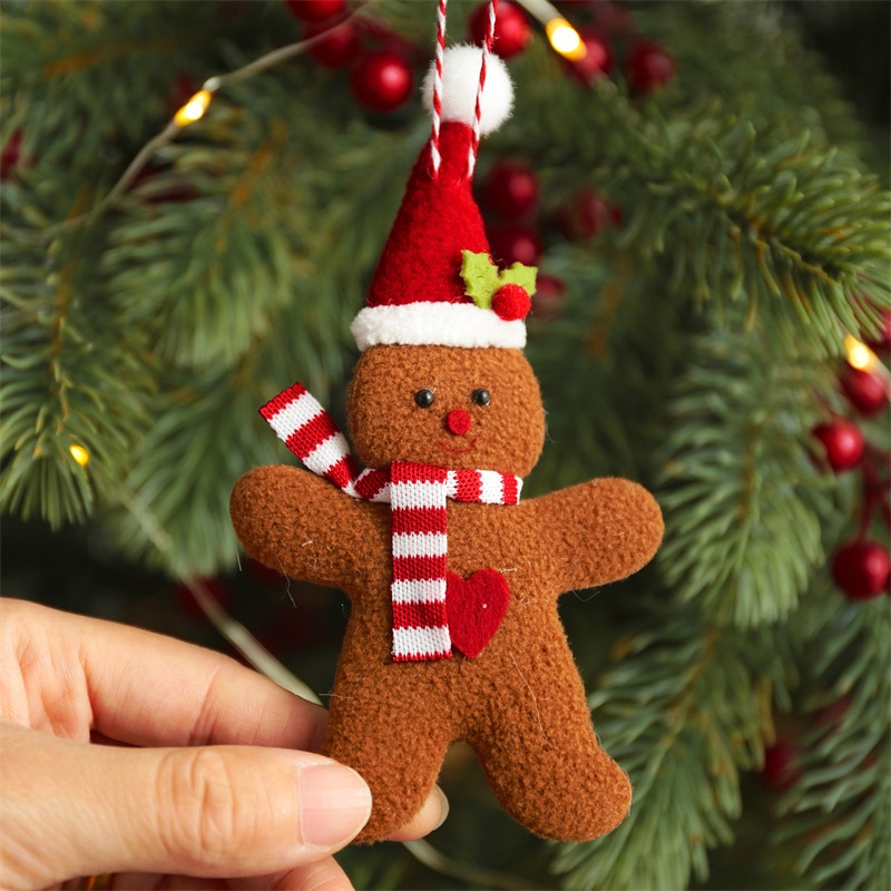 Gingerbread Man Tree Decorations (3pcs) Gingerbread Man Tree Decorations (3pcs)
