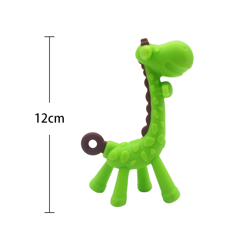 Giraffe Teether Silicone Teething Toy Giraffe Teether Silicone Teething Toy