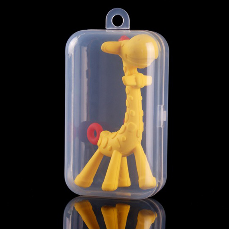 Giraffe Teether Silicone Teething Toy Giraffe Teether Silicone Teething Toy