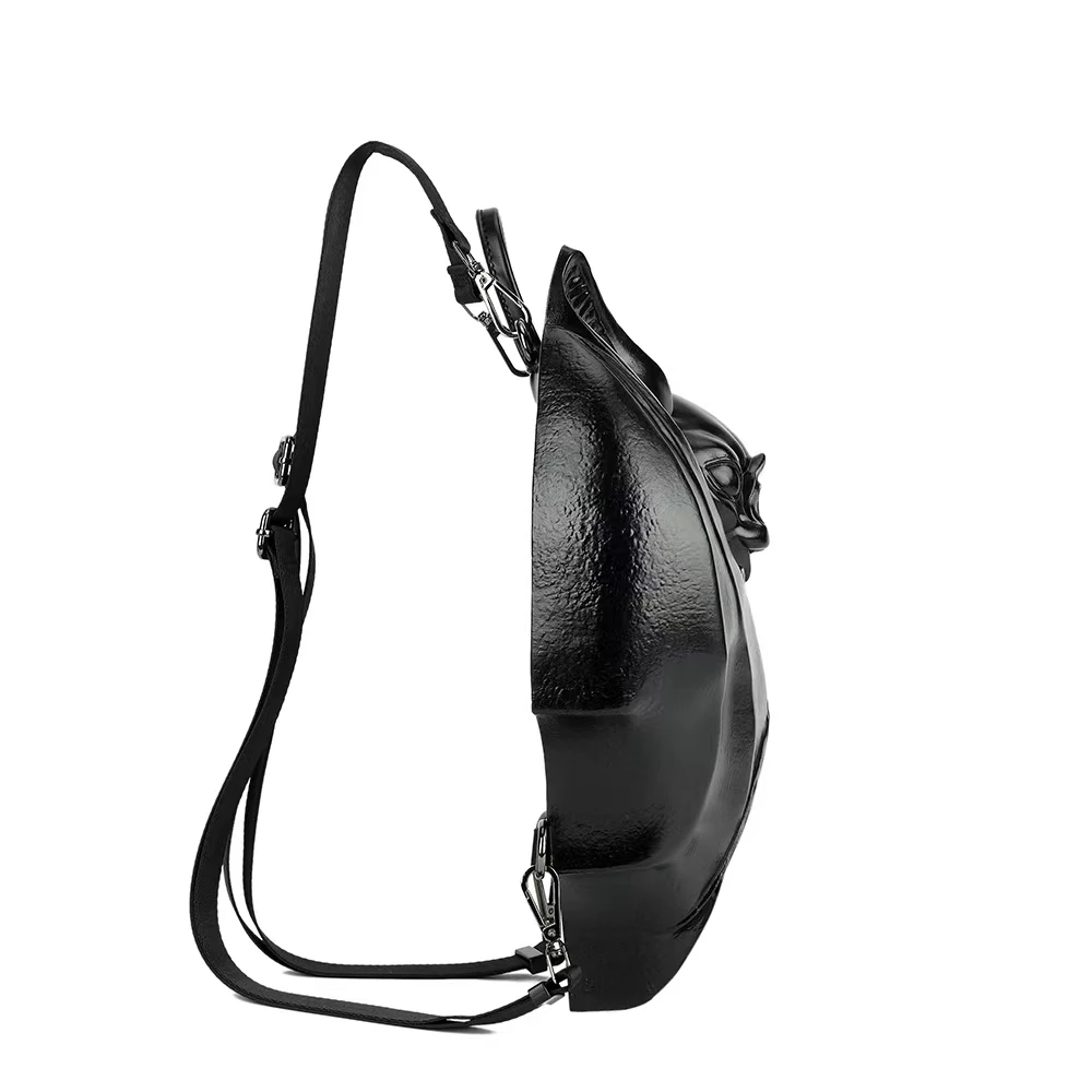 Girl Gothic Black Bat Shaped Halloween Backpack Handbag High Quality Bags Girl Gothic Black Bat Shaped Halloween Backpack Handbag High Quality Bags