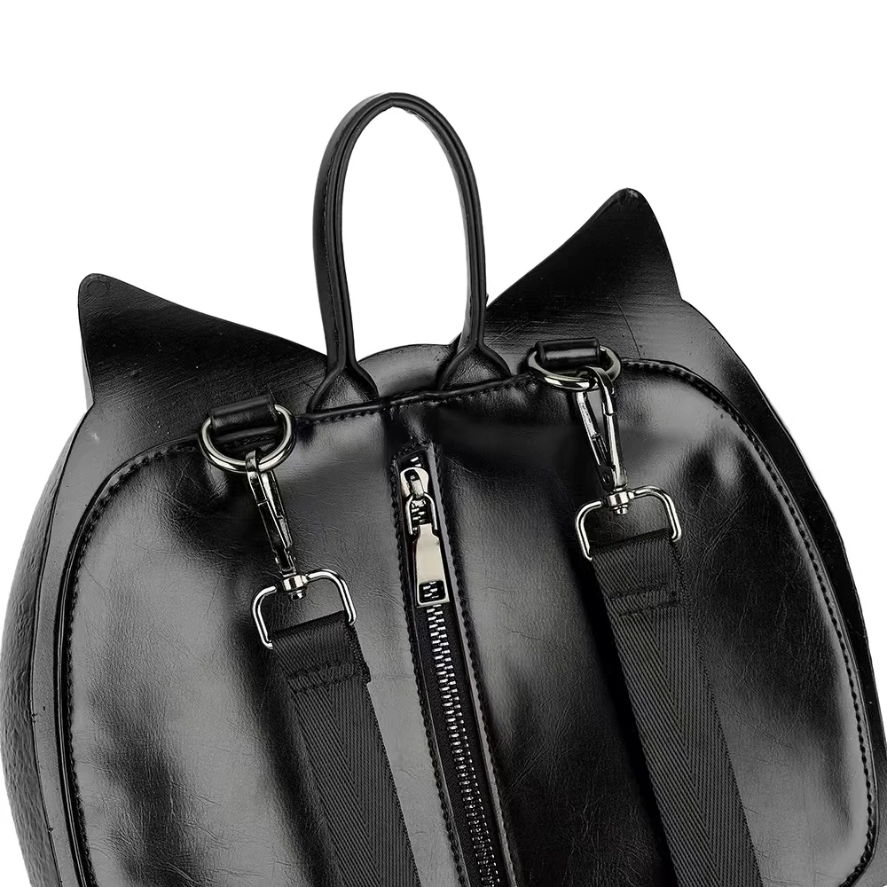 Girl Gothic Black Bat Shaped Halloween Backpack Handbag High Quality Bags Girl Gothic Black Bat Shaped Halloween Backpack Handbag High Quality Bags