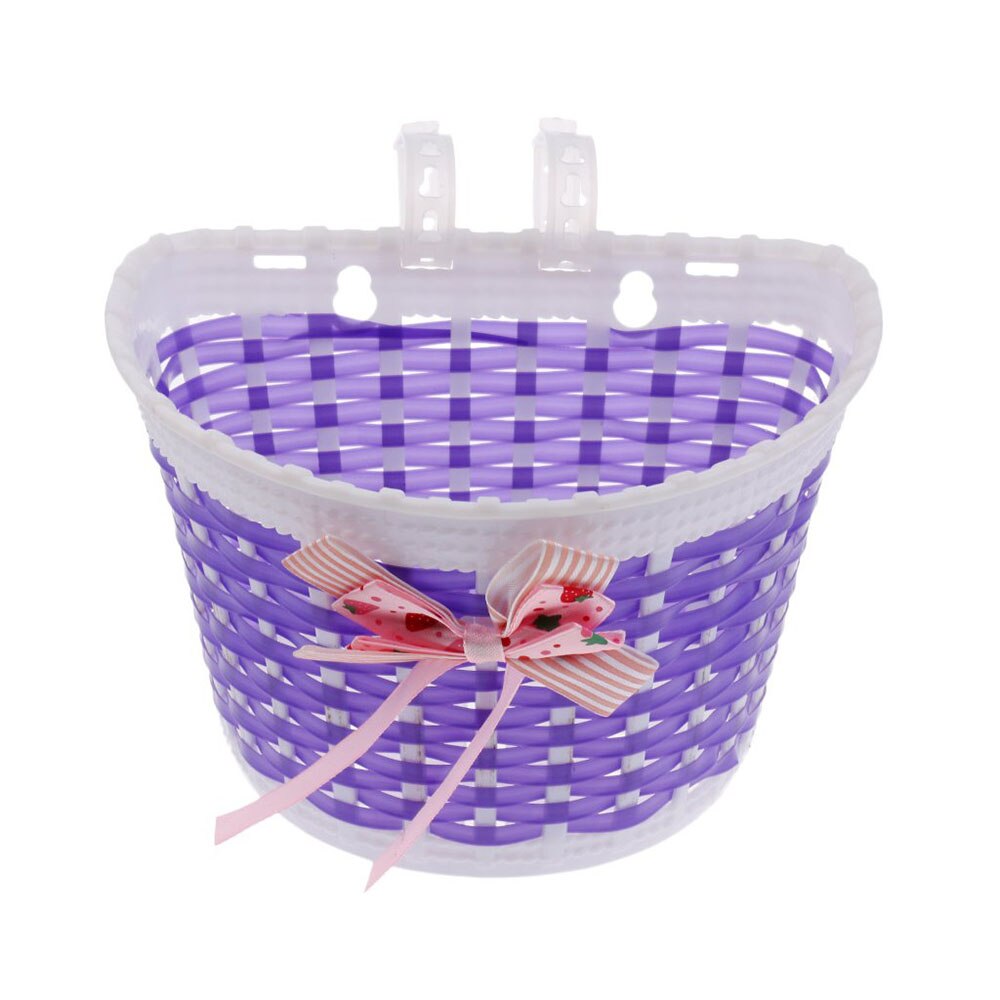 Girls Bike Basket with Bike Streamers Tassel Girls Bike Basket with Bike Streamers Tassel