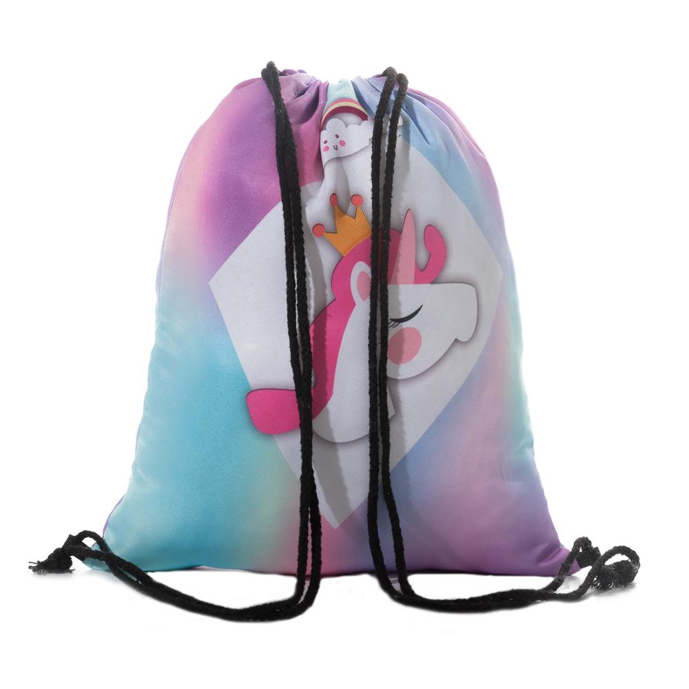 Girls Drawstring Bag Cute Printed Bag Girls Drawstring Bag Cute Printed Bag