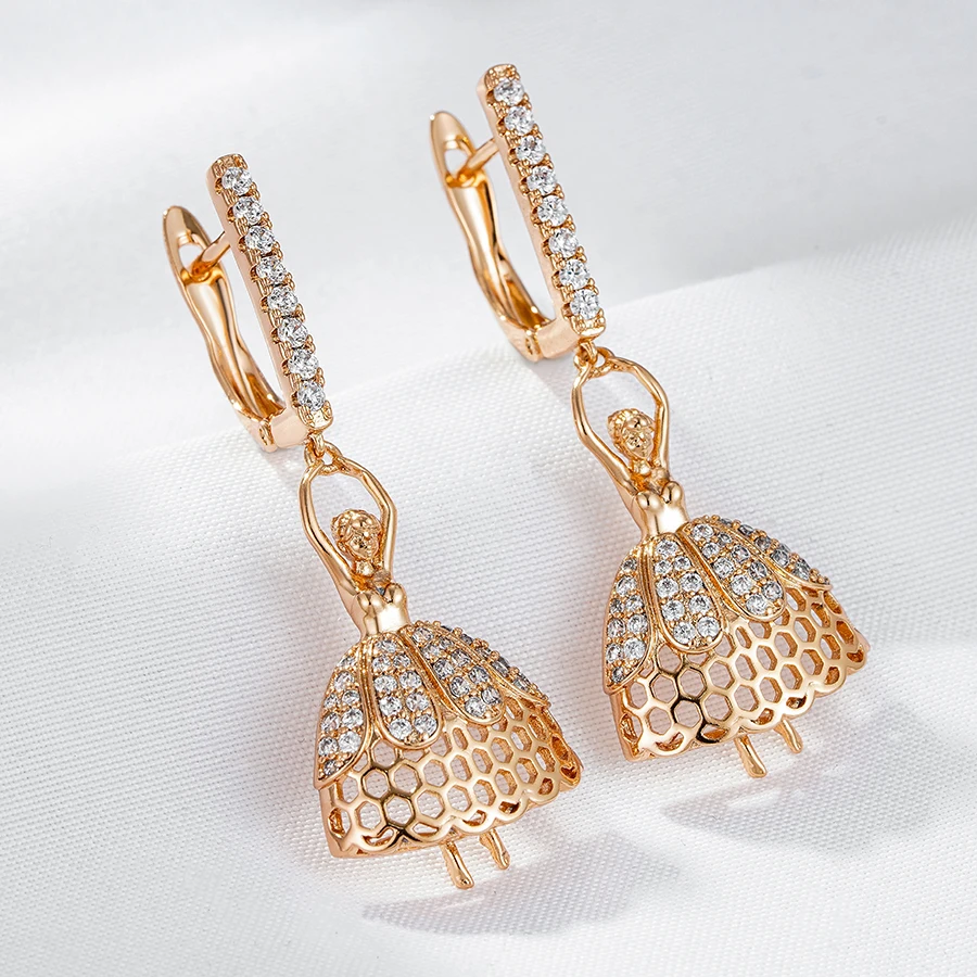 Girls Fashionable Ballerina Earrings Girls Fashionable Ballerina Earrings
