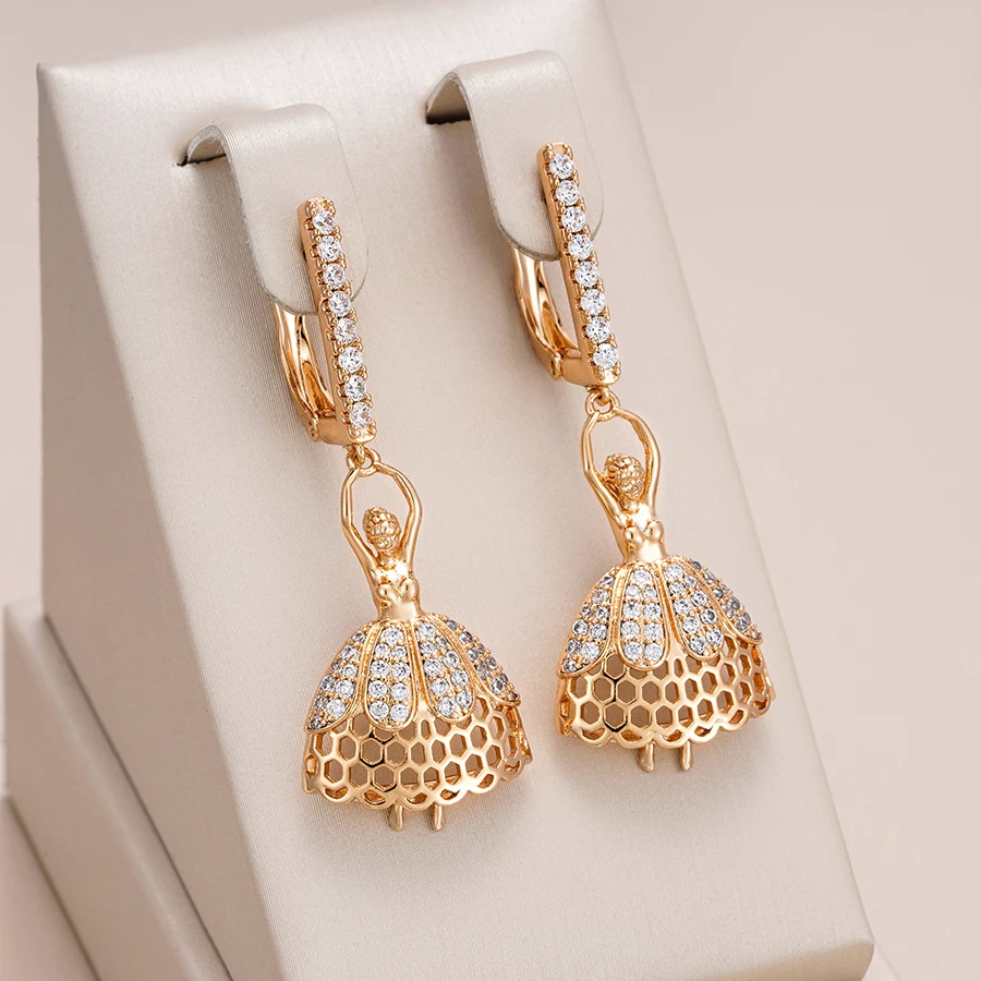 Girls Fashionable Ballerina Earrings Girls Fashionable Ballerina Earrings