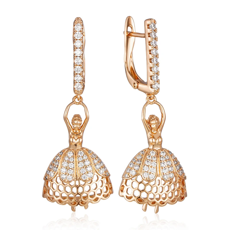Girls Fashionable Ballerina Earrings Girls Fashionable Ballerina Earrings