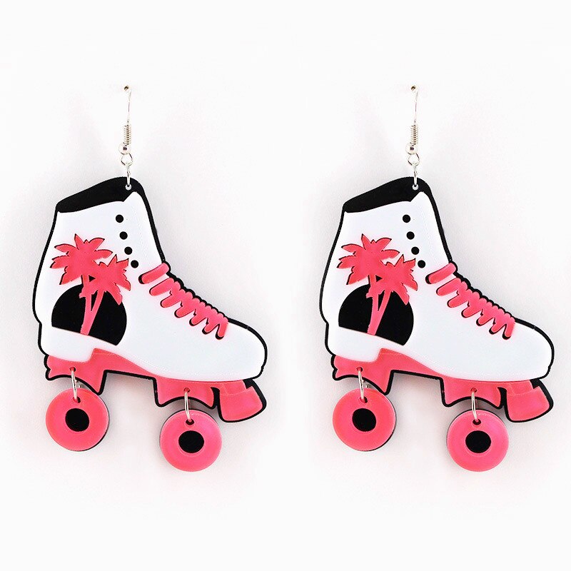 Girls Fashionable Roller Skate Earrings Girls Fashionable Roller Skate Earrings