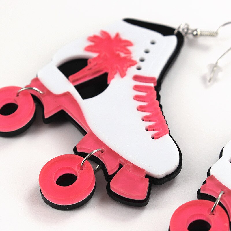 Girls Fashionable Roller Skate Earrings Girls Fashionable Roller Skate Earrings