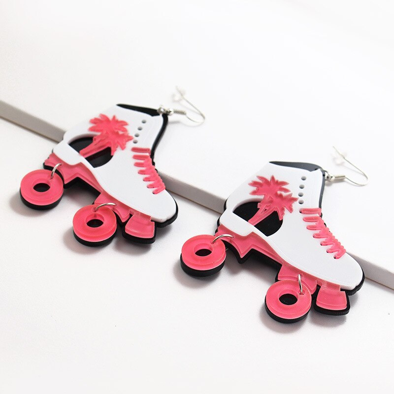 Girls Fashionable Roller Skate Earrings Girls Fashionable Roller Skate Earrings