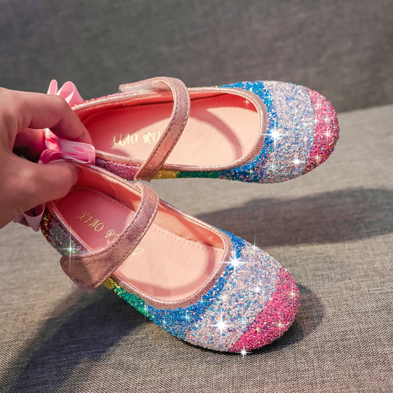 Girl's Glitter Shoes Cute Colorful