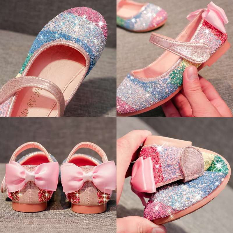 Girl's Glitter Shoes Cute Colorful