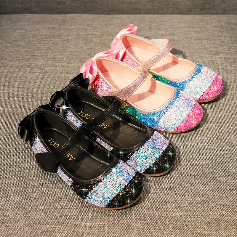Girl's Glitter Shoes Cute Colorful