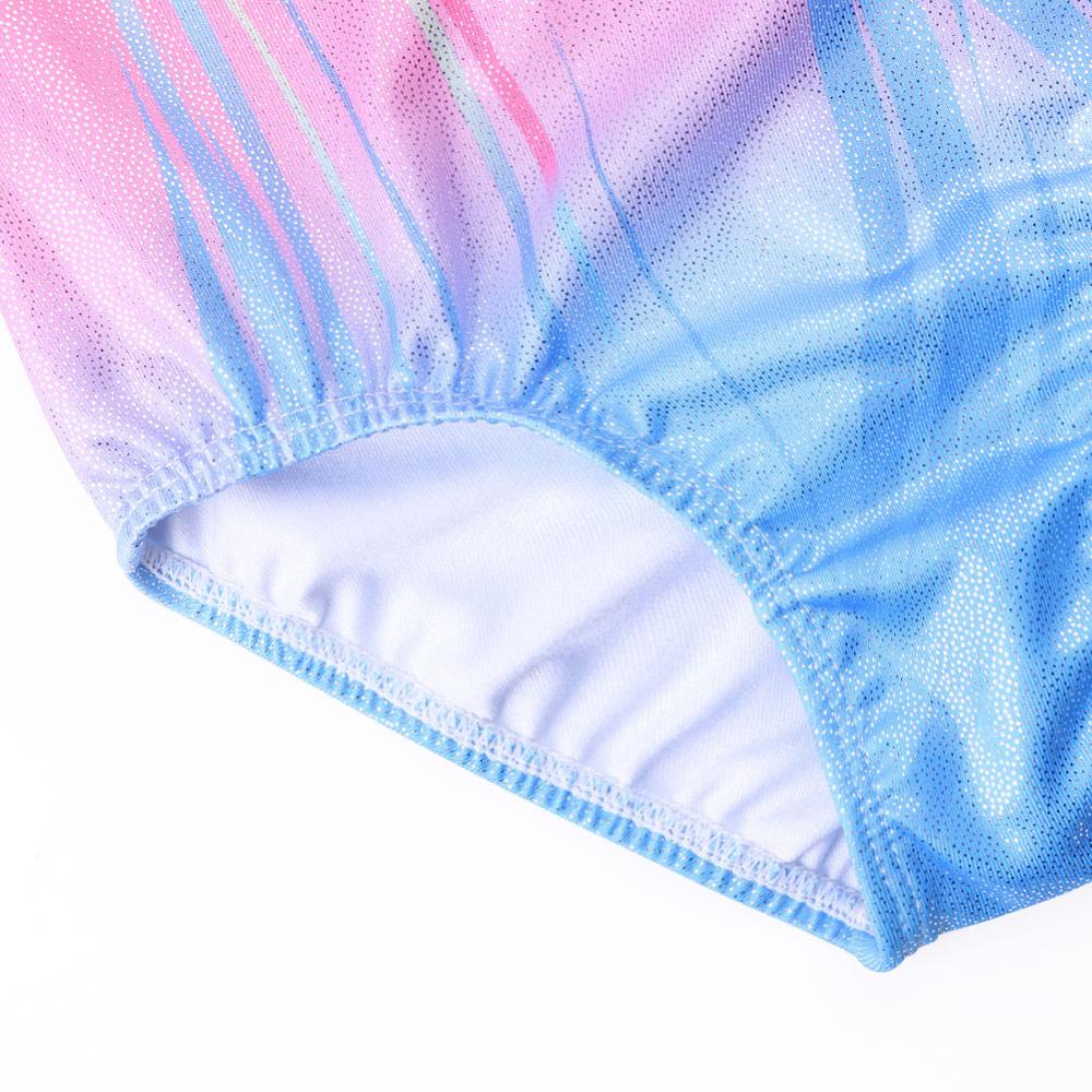 Girls Gymnastics Leotard Sleeveless Bodysuit