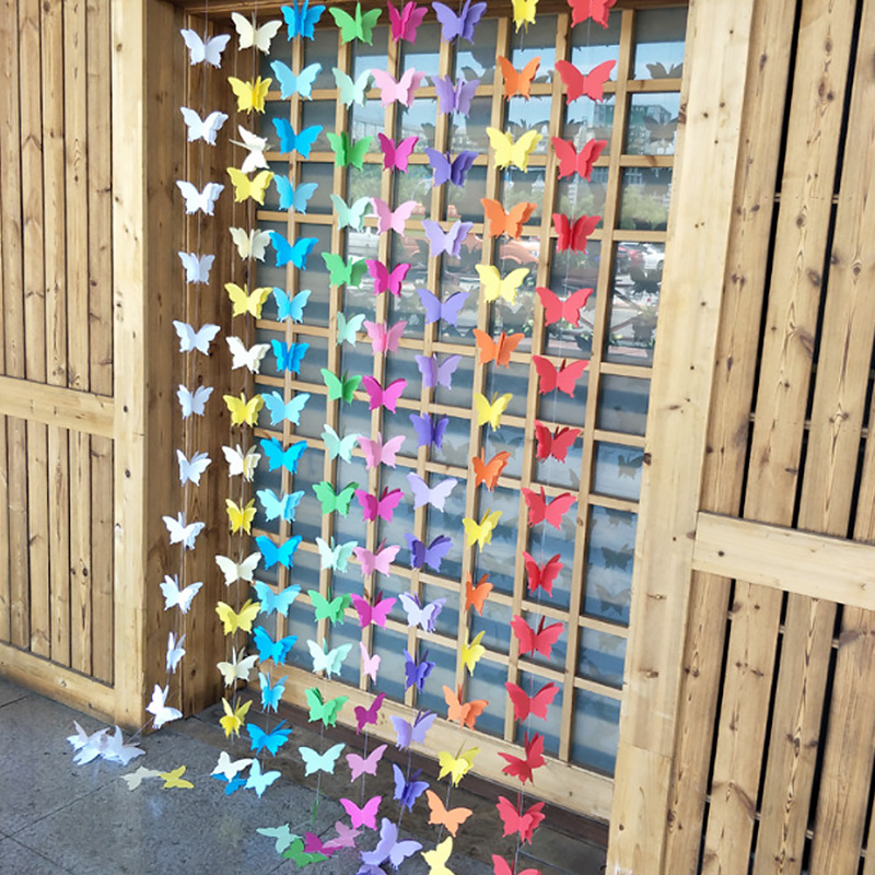 Girls Hanging Decoration Butterfly Garland
