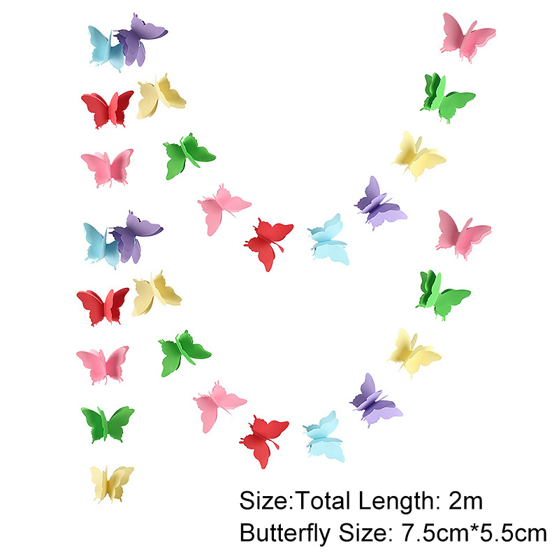 Girls Hanging Decoration Butterfly Garland