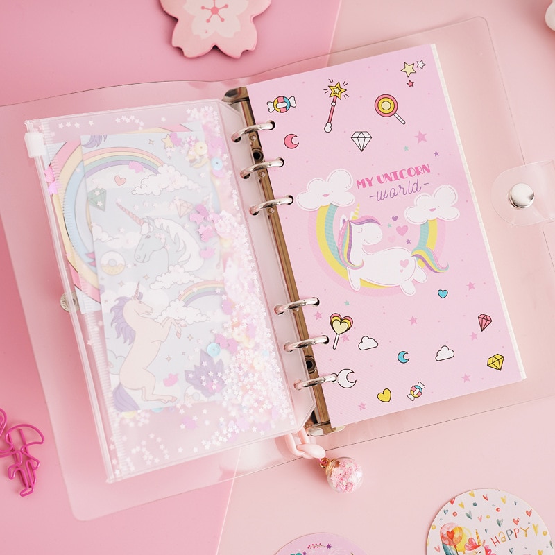 Girls Journal A6 Spiral Notebook
