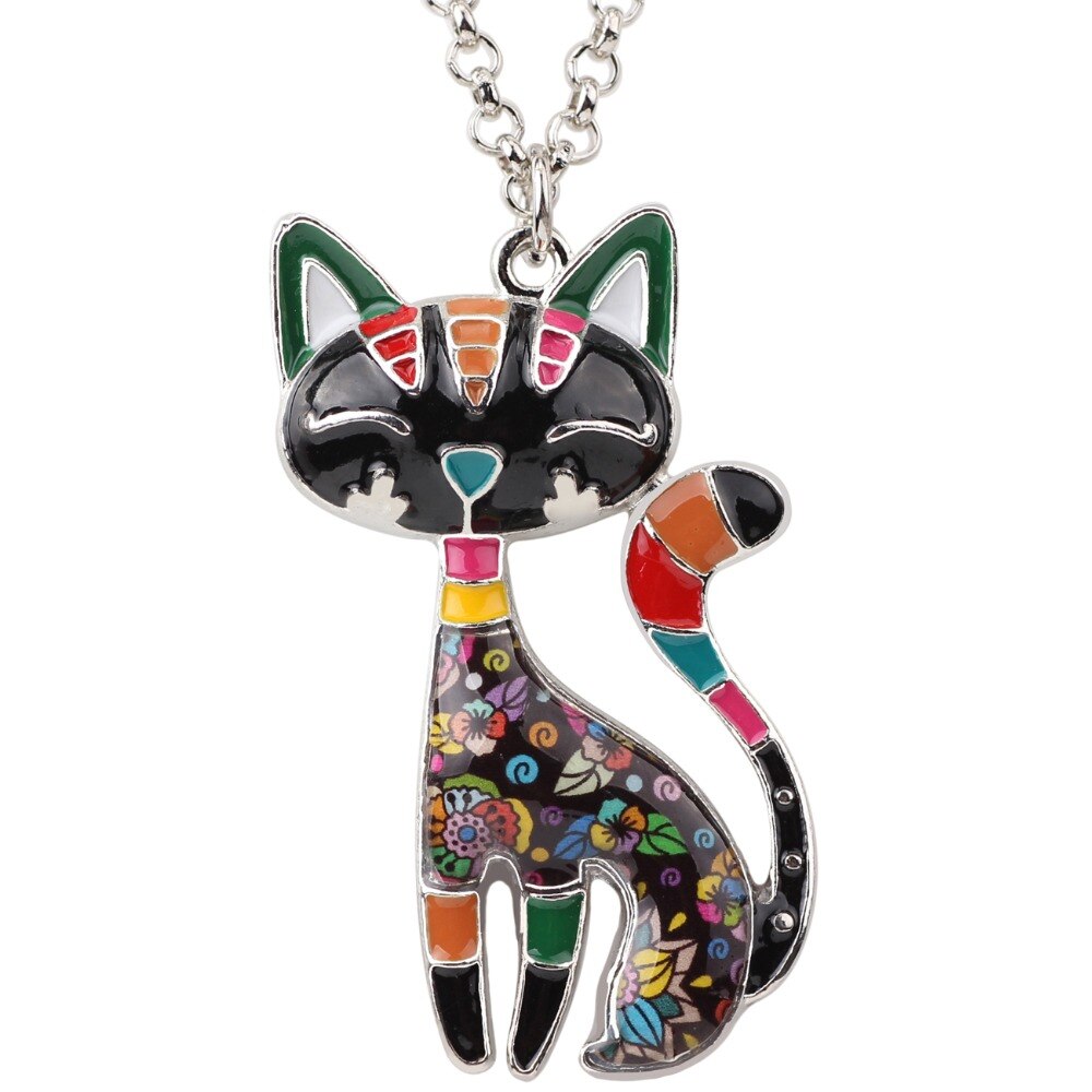 Girls Lovely Cat Pendant Necklace Girls Lovely Cat Pendant Necklace