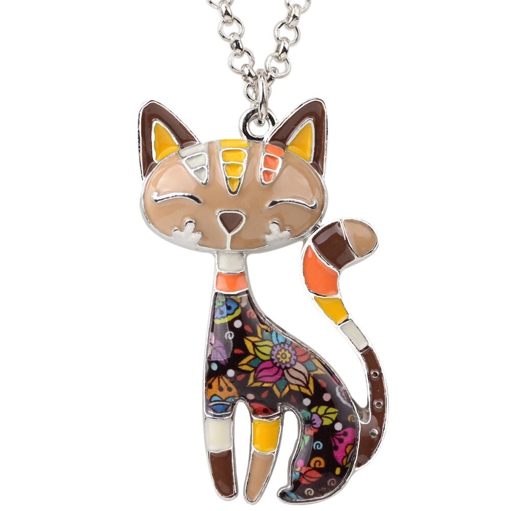 Girls Lovely Cat Pendant Necklace Girls Lovely Cat Pendant Necklace