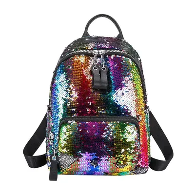Girls Sequin Backpack Fashionable Bag Girls Sequin Backpack Fashionable Bag