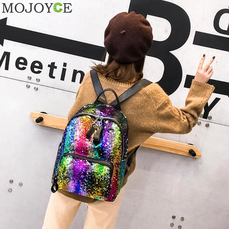 Girls Sequin Backpack Fashionable Bag Girls Sequin Backpack Fashionable Bag