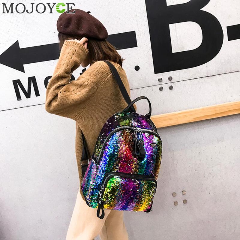 Girls Sequin Backpack Fashionable Bag Girls Sequin Backpack Fashionable Bag
