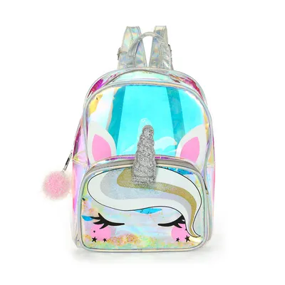 Girls Unicorn Backpack Cute Holographic Design Girls Unicorn Backpack Cute Holographic Design