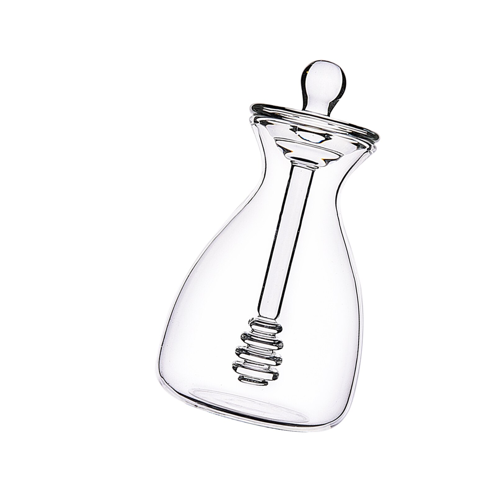 Glass 500ml Honey Pot with Dipper