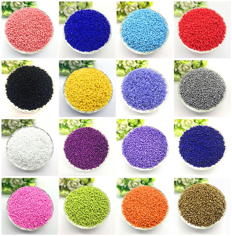 Glass Beads DIY Jewelry Accessories (1000 pieces)