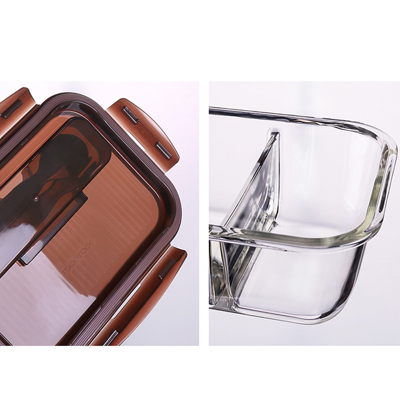 Glass Bento Box Food Container Glass Bento Box Food Container