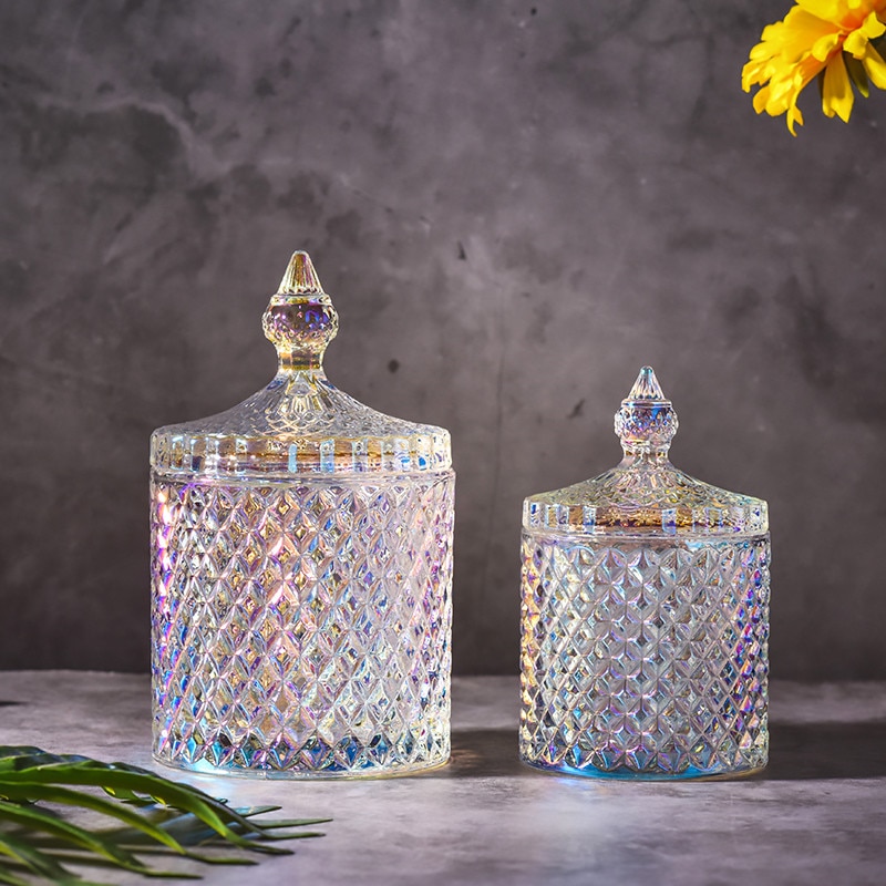 Glass Candy Jar with Lid
