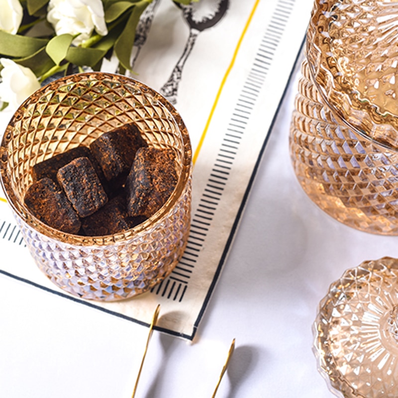 Glass Candy Jar with Lid