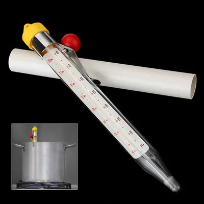 Glass Candy Thermometer with Case