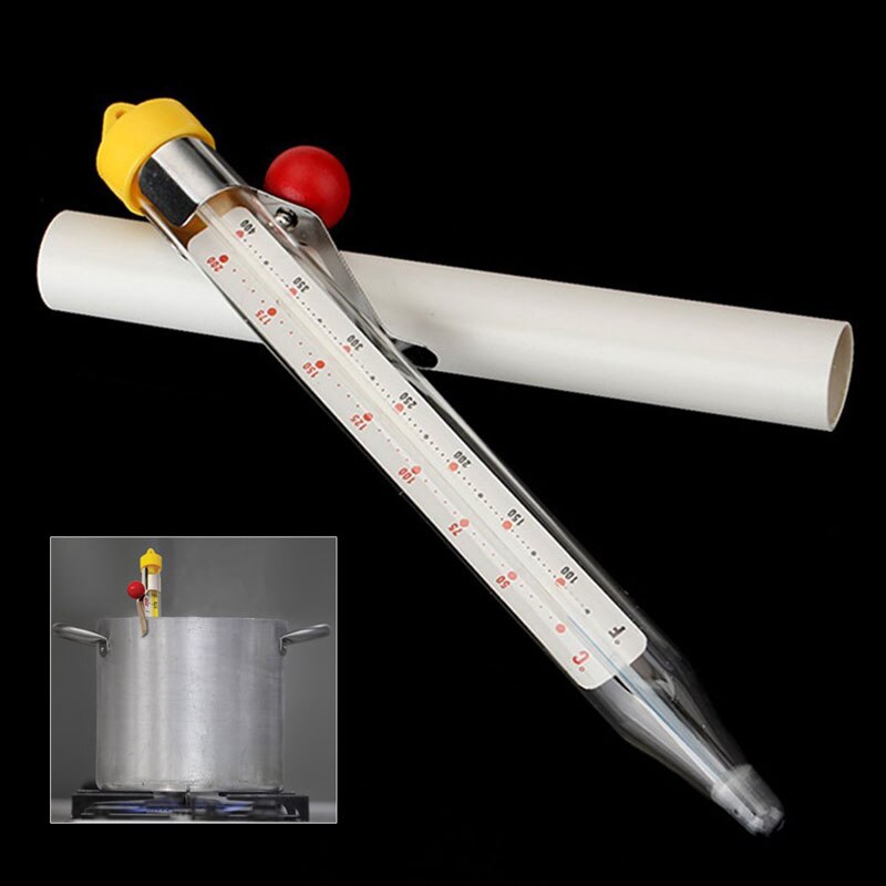 Glass Candy Thermometer with Case