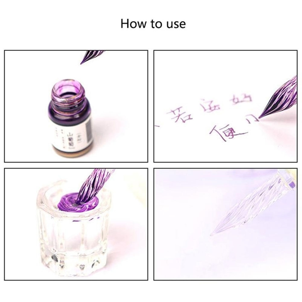 Glass Dip Pen Calligraphy Tool Set Glass Dip Pen Calligraphy Tool Set