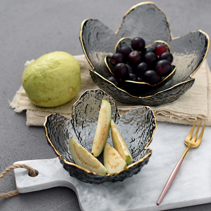 Glass Fruit Bowl Decorative Crystal Bowl Glass Fruit Bowl Decorative Crystal Bowl