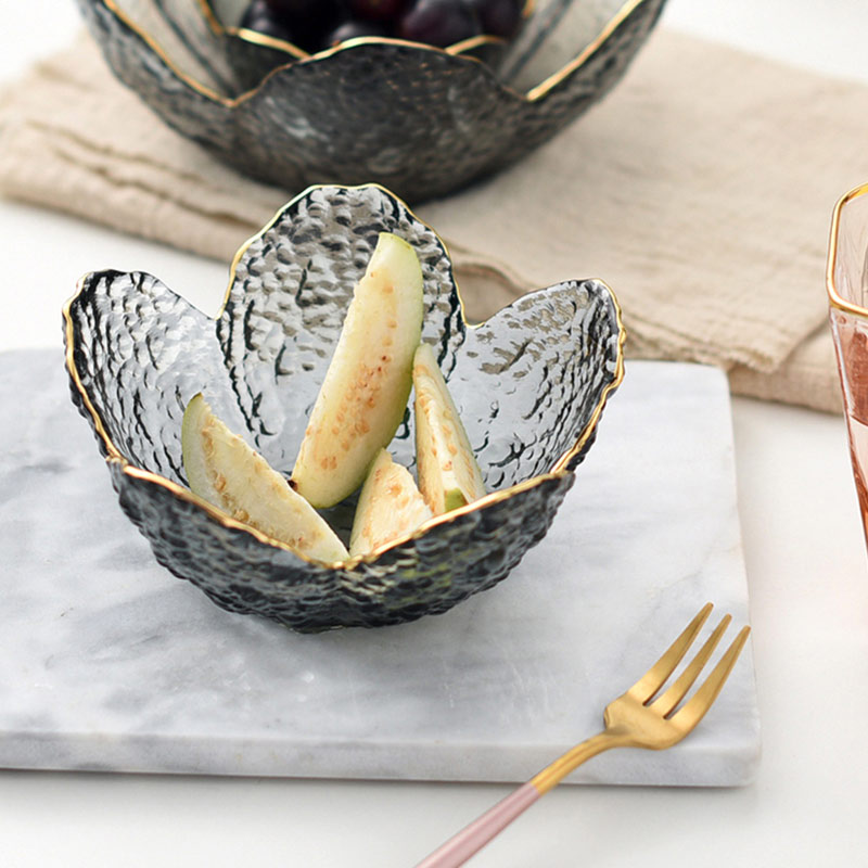 Glass Fruit Bowl Decorative Crystal Bowl Glass Fruit Bowl Decorative Crystal Bowl