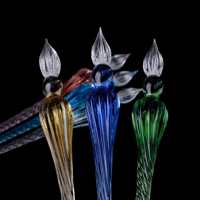 Glass Ink Pen Vintage Dip Writing Tool