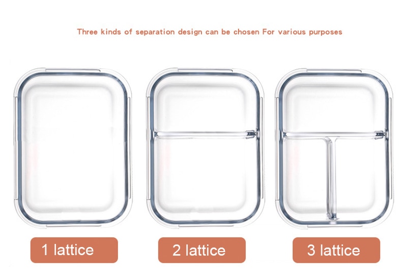 Glass Lunch Box Food Container Glass Lunch Box Food Container