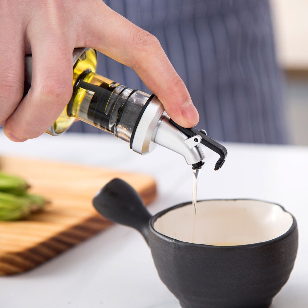 Glass Oil Dispenser Bottles (3 pcs) Glass Oil Dispenser Bottles (3 pcs)