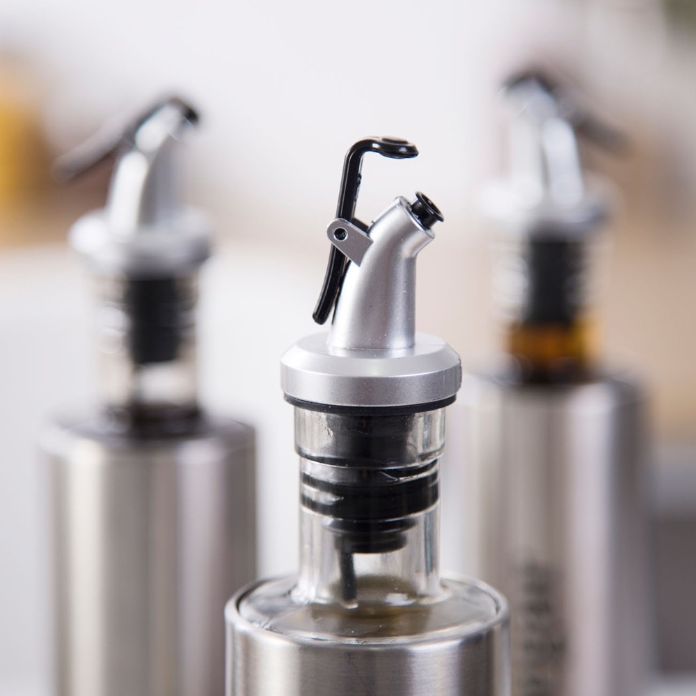 Glass Oil Dispenser Bottles (3 pcs) Glass Oil Dispenser Bottles (3 pcs)