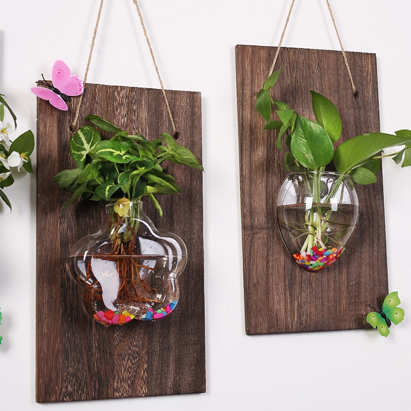 Glass Plant Pots Wall Vase Glass Plant Pots Wall Vase